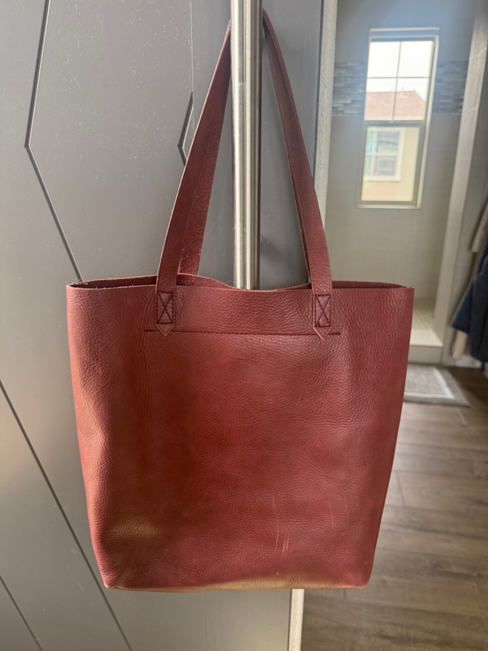 Madewell medium transport tote Deep Burgundy
